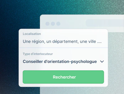 Recherche par type de personne